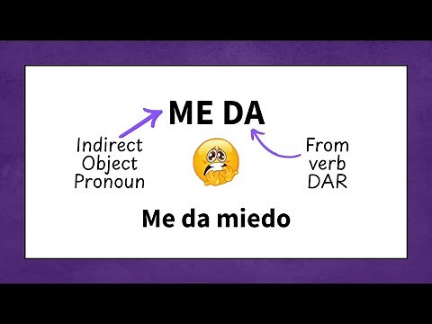 How to use ME DA in Spanish