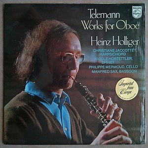 Telemann - Heinz Holliger - Works For Oboe