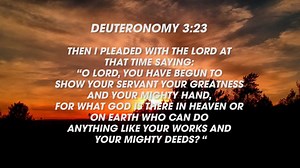 9.7K views · 17 reactions | Is there anything you need? Have you pleaded with God that you can say He denied or accepted your plea? Deuteronomy 3:23 Then I pleaded with the Lord at that time saying: “O Lord , You have begun to show Your servant Your greatness and Your mighty hand, for what god is there in heaven or on earth who can do anything like Your works and Your mighty deeds? “ #onevoiceoneprayer #prayerrequest #WednesdayPrayer #PrayerMovement | One Voice One Prayer | Facebook