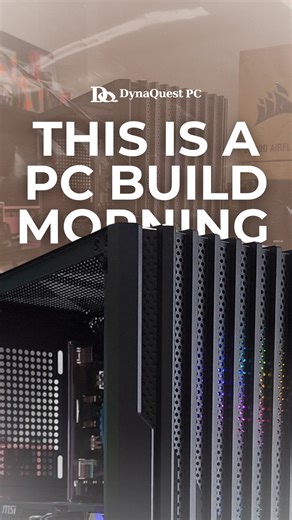 1.6K views | This is a PC Build morning ✨️☕ #DynaquestPC #TechPH #PCSetUp #Viral #FYP #Antec #Intel #ASUS #Kingston #Samsung #Inwin #MSI #PCBuild #ComputerBuild | Dynaquest PC | Facebook