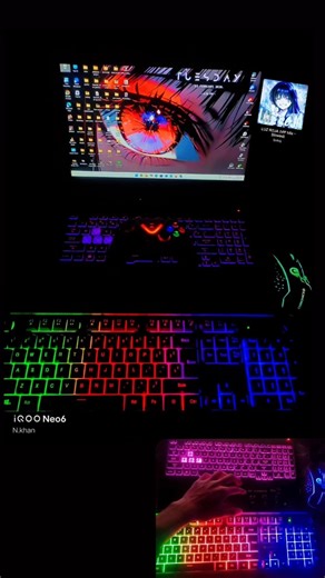 My mini laptop setup 💖