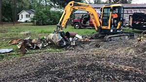 Check out Southern grading and drainage's 9 year old son, Mason, operating a Hyundai R35Z-9A excavator! Nice job, Mason! Video sent in by Lee Monsees, NC Territory Sales Manager at our valued dealer, @MAY RHI. | North America HD Hyundai Construction Equipment