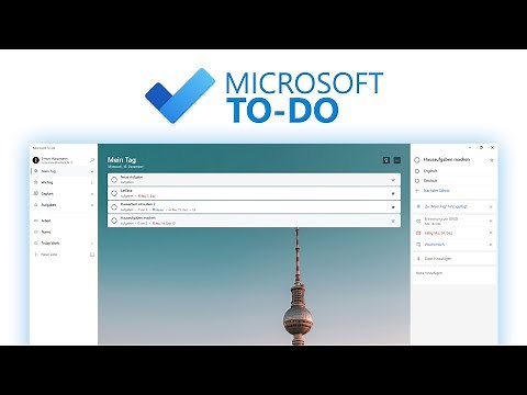 Microsoft To-Do (Das Große Tutorial) Alles was du zur Aufgaben-App wissen musst.