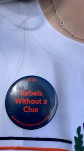 It all boils down to one inevitable conclusion: the rebels are just totally clueless. Here’s how to get this week’s gameday button: 1. We’re putting one in each online order this week while supplies last. 2. One with each purchase on Friday. 3. If there are any left, they go out on Saturday, first come, first served (10/21 hours: 9am-5:30pm). | Auburn University Bookstore