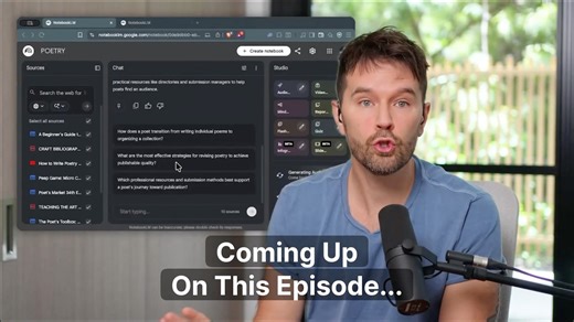 Explore at your own pace with customized podcasts! Check out the full video on Time Has Come where I show you how to use this free tool called NotebookLM to create your own podcasts on any topic you want. Super helpful to interact with topics that you want to learn about while also being able to ask questions live. Click here to Watch https://open.substack.com/pub/grahamwardle/p/custom-podcasts-for-you-notebooklm?r=15ji9m&utm_campaign=post&utm_medium=web | Graham Wardle