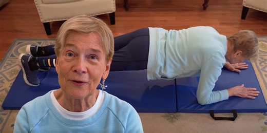 82-year-old grandmother breaks plank world record – here's how she built up to over 5 minutes
