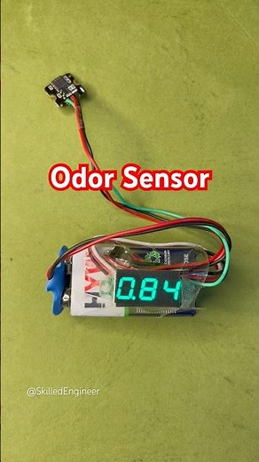 Odour Sensor Module Testing #electronics #sensor #dfrobot