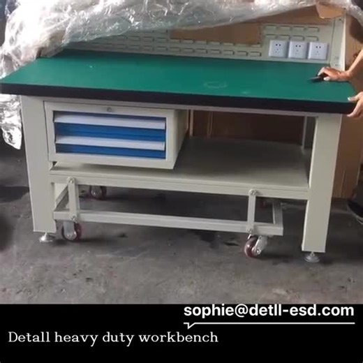Top Manufacture Workbench Industrial Tool Drawer Cabinet Bench Workstation Heavy Duty Work Bench Workshop Cabinet Workbench
