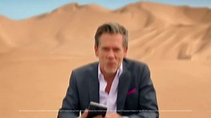 T-Mobile for Business SuperMobile TV Spot, 'The Desk' Featuring Kevin Bacon