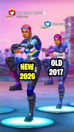 New vs Old Skins in Fortnite 😱❤️