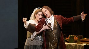 Few operatic bad boys rival Don Giovanni, the title cad of Mozart’s dark comedy. In tonight’s free Nightly Met Opera Stream, see baritone Simon Keenlyside star as the dastardly Don in a 2016 Live in HD transmission, alongside Serena Malfi - Mezzosoprano as Zerlina, one of his many conquests. The full opera is available tonight, January 25, starting at 7:30PM ET until tomorrow, January 26, at 6:30PM ET. Access the stream on metopera.org and on all Met Opera on Demand apps. Enhance your viewing ex