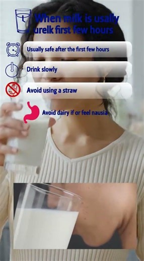 Can you drink milk after a tooth extraction?