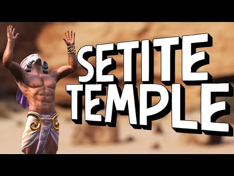 SETITE TEMPLE! - Conan Exiles - Build Guide (Temple of the Gods Contest)