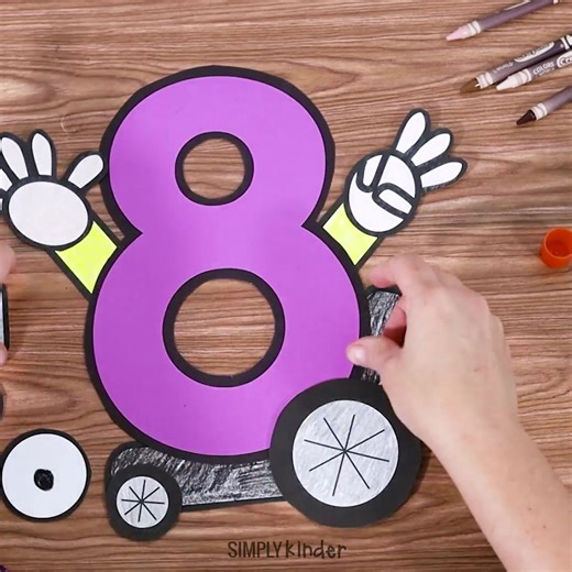 #️⃣ Our number crafts are SO much fun for kids! Each number craft is...