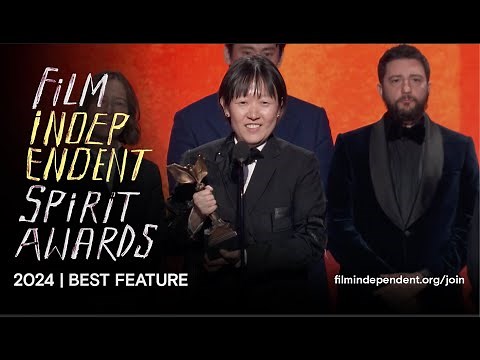 PAST LIVES wins BEST FEATURE at the 2024 Film Independent Spirit Awards