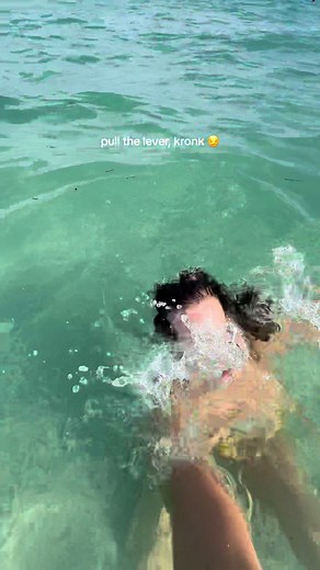 Nothing an ocean dunk can’t fix 😏