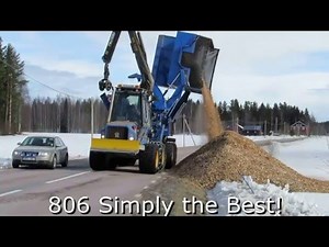 Bruks 806 STC on Rottne forwarder
