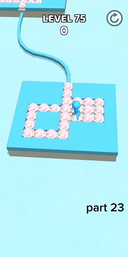 3D Animated Maze Game: Level 75 Gameplay Experience