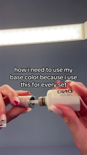 How to Apply Base Color for Nail Sets