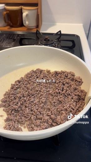 簡単ひき肉のそぼろ丼レシピ