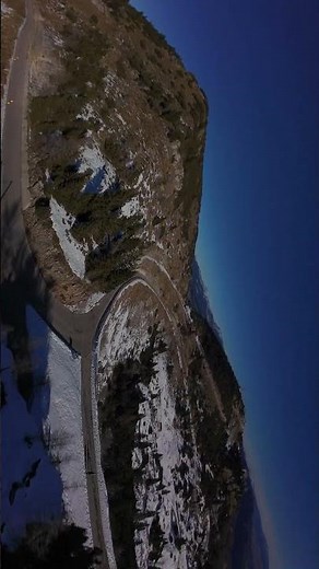 Snow-Covered Mountains Near Rifugio Rumor, Veneto Drone 4K