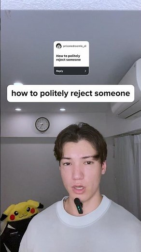 how to politely reject someone