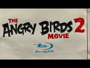 DVD Opening The Angry Birds Movie 2 2019