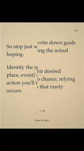 The simple hack to actually achieve your goals ... #Shorts