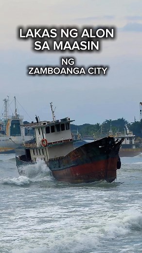 LAKAS NG ALON! MAASIN ZAMBOANGA CITY #hellophilippines #Demonse #weather #rain #typhoon | Hello Philippines