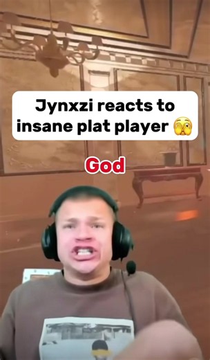 Jynxzi reacts to the best plat R6 play ever