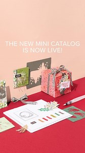 5K views · 161 reactions | Take a peek inside the new September¬–December 2023 Mini Catalog! Find everything you need for fun holiday crafting! What products catch your eye?    Ready to shop the new catalog? Save & share this post! To learn more, talk with your demonstrator or click here: https://bit.ly/44srPoN | Stampin' Up! | Facebook