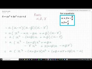 Roots of polynomials - Part 1: Introduction - Edexcel core pure 1 further maths