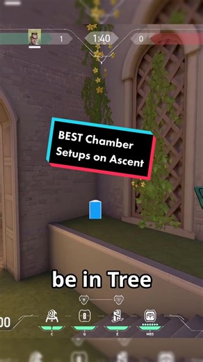 BEST Chamber Setups on Ascent #valorant #valoranttips #valorantricks #chambervalorant #chamber