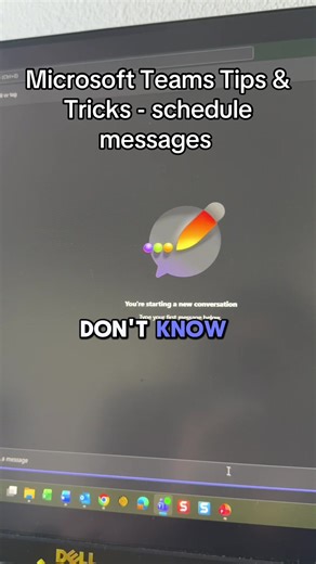 This one is for all my people who work with different time zones. Sending pings when people aren’t in is not right 🤣 just schedule the message! Follow for more Microsoft tips and tricks #microsoft365 #microsoftteams #tipsandtricks #corporatelife #worktips
