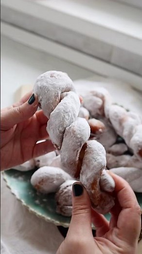 Braided / Twisted Donuts - Lent (Recipe in description)