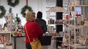 Holiday shopping in downtown Scranton