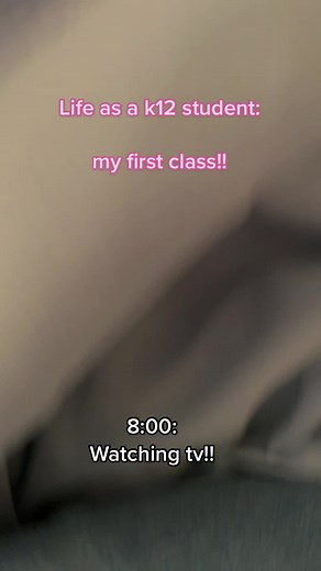 My life as a k12 student!! #k12 #lifeasak12student #k12student #fypシ #firstvideo