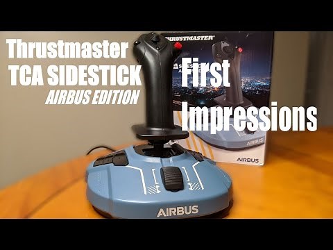 THRUSTMASTER TCA SIDESTICK FIRST IMPRESSIONS
