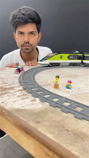 Lego High Speed Passenger Train Darlings Zero Civic Sense On Tracks