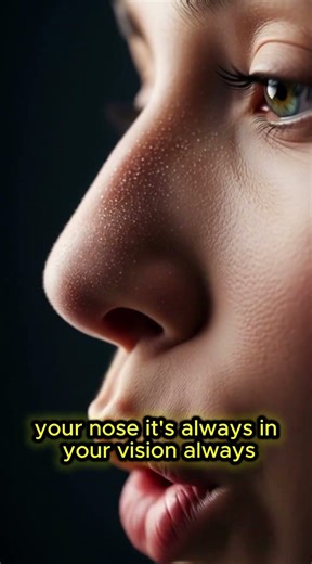Why You Can’t See Your Own Nose #sciencefacts #facts #psychologytricks