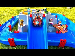 Paw Patrol Waterslide Fun! 💦 🤩 😝 ☀️