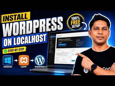 How to Install WordPress on Localhost in XAMPP on Windows 11 ( No Domain & Hosting )
