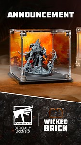 1K views · 30 reactions | Wicked Brick, the master innovators of premium quality display solutions and Warhammer, the makers of the best fantasy miniatures in the world, have formed a grand alliance to enhance your collection. Find out more and sign up to be notified here - https://bit.ly/WB-Warhammer | Wicked Brick | Facebook