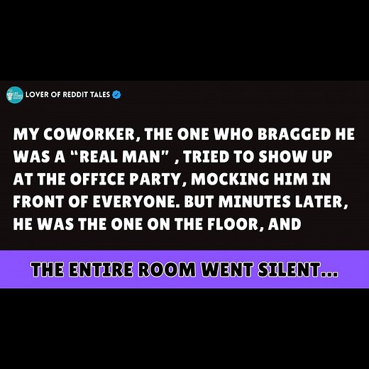 28K views · 277 reactions | My Coworker Who Bragged He Was a Real Man Tried to Humiliate My Husband at the Office Party. But Minutes Later, He Was Face Down on the Floor—And Nobody Was Laughing Anymore. | Lover of Reddit Tales | Facebook
