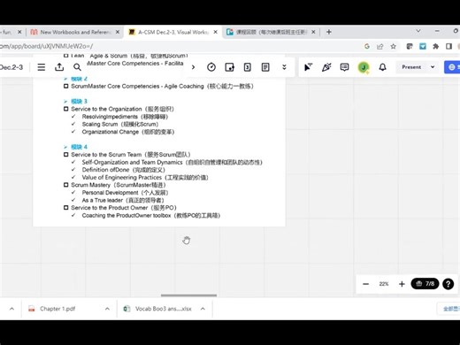 “敏捷教练进阶课程” - A-CSM认证课程agenda