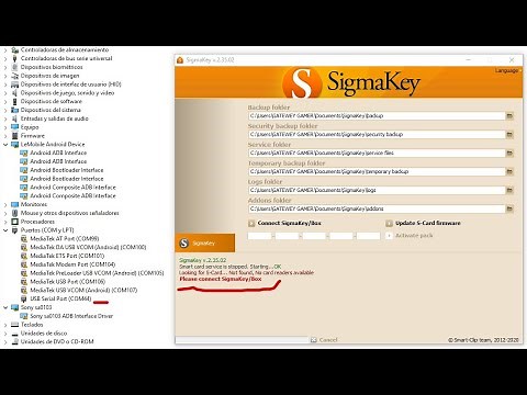 sigma box solucion de error de s card driver