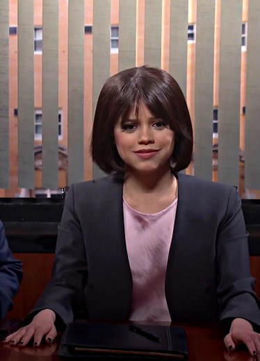 coastal haiz (@coastalhaiz) - Jenna Ortega SNL Breaks Character Moments: Funny Edit Compilation