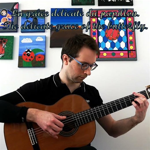 La poésie de Giuliani 🦋 Le Papillon (Op. 50 n°17) #guitareclassique