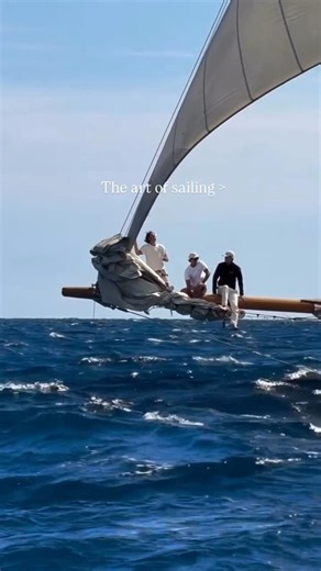 Sailing Is a Form of Art Time Lapse Yacht Painting Reel #sailing