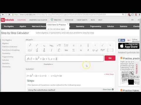 How to find Y-Values for a Function Quickly